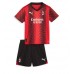 AC Milan Barnkläder Hemma matchtröja till baby 2023-24 Kortärmad (+ Korta byxor) Billigt